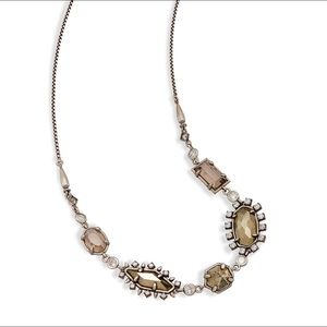 New Kendra Scott June Long Antique Silver